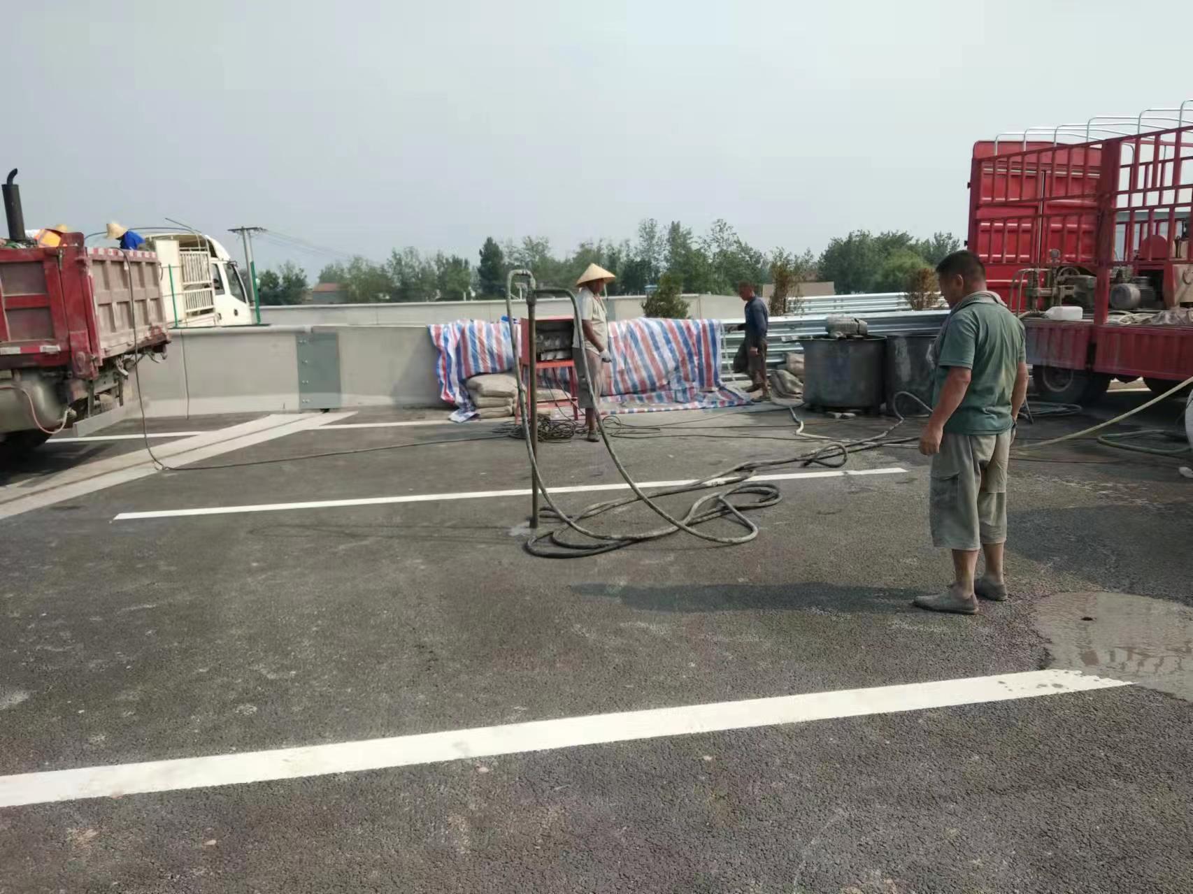 西流河镇路基注浆