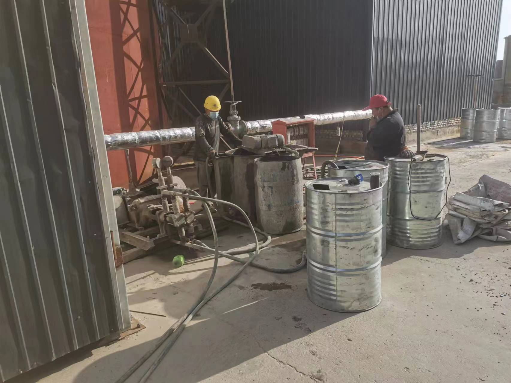 西流河镇双液注浆