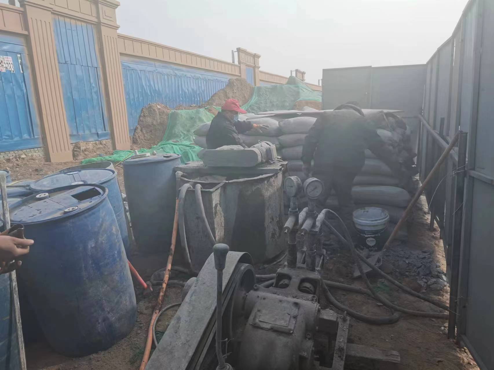 西流河镇房屋下沉注浆