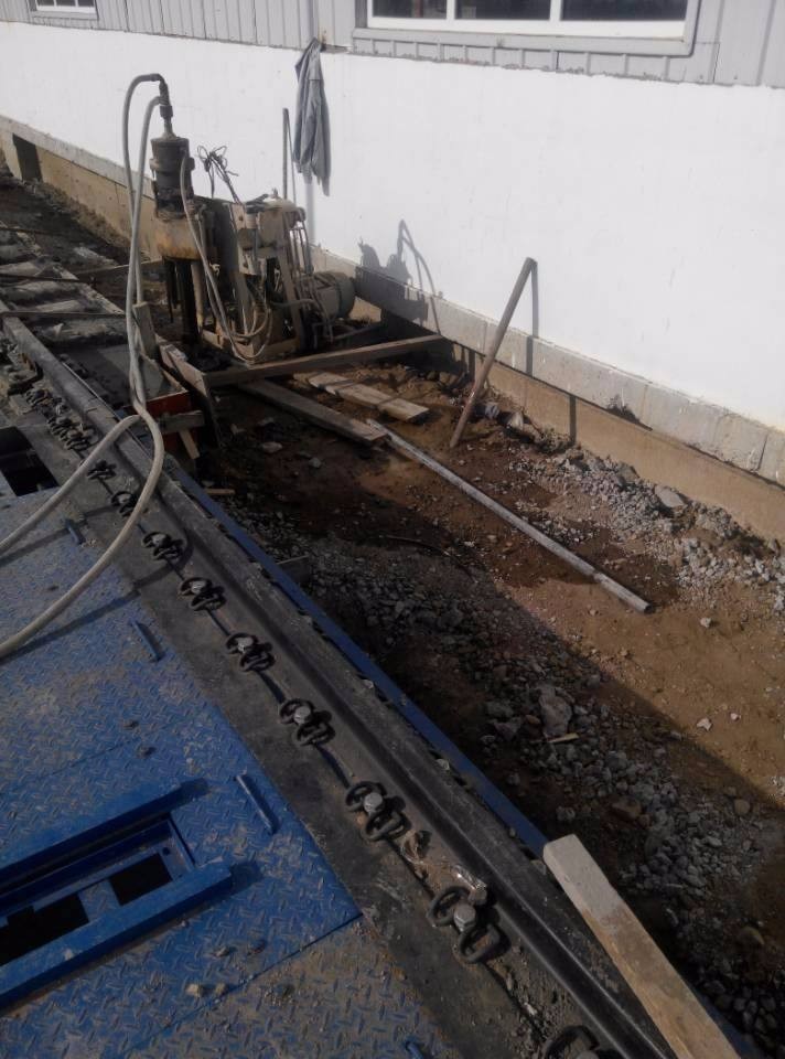 西流河镇注浆治理铁路高路基沉陷病害